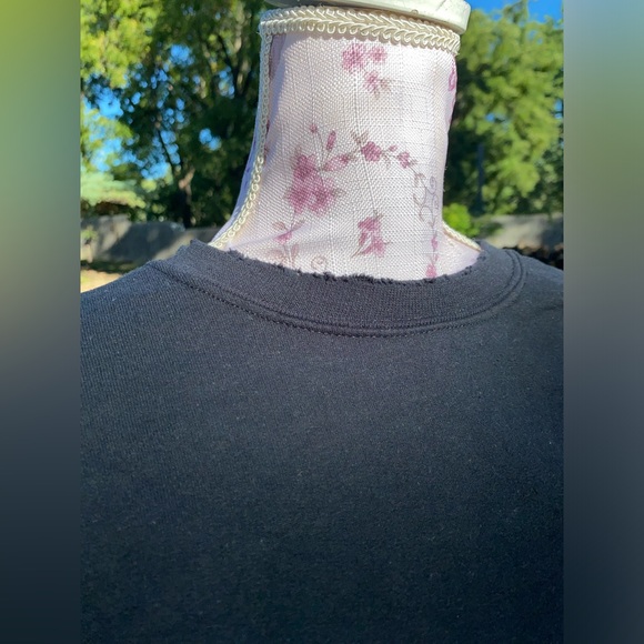 Miguel War & Leisure Album Pullover Black Distressed - Picture 2 of 14